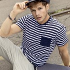 Men's T-Shirt Striped 100%OCS FullGadgets.com