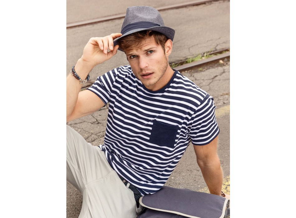 Men's T-Shirt Striped FullGadgets.com