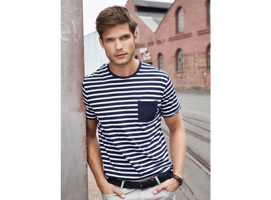 Men's T-Shirt Striped FullGadgets.com