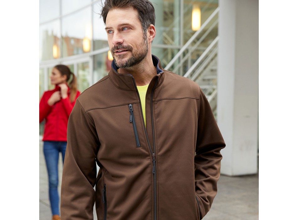 MEN SOFTSHELL JACKET 100%PREC FullGadgets.com