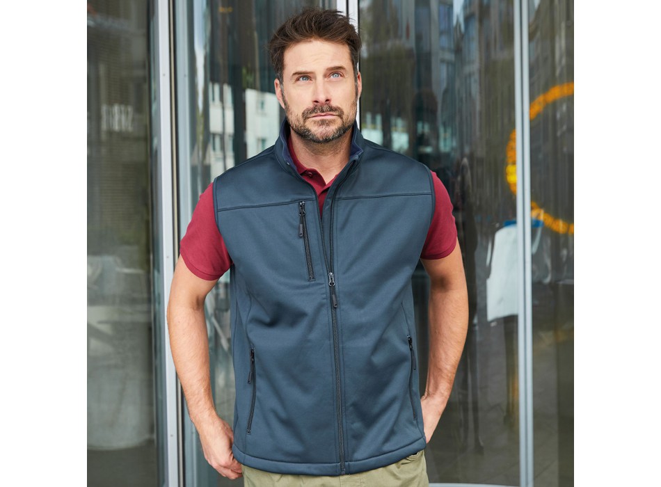 MEN SOFTSHELL VEST 100%PREC FullGadgets.com