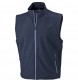 MEN SOFTSHELL VEST 90%P 10%E FullGadgets.com