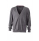 MEN V-NECK CARDIGAN 100%C FullGadgets.com