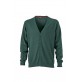 MEN V-NECK CARDIGAN 100%C FullGadgets.com