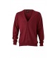 MEN V-NECK CARDIGAN 100%C FullGadgets.com