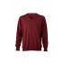 Men V-Neck Pullover 100% Cotone Personalizzabile