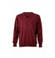 MEN V-NECK PULLOVER 100%C FullGadgets.com