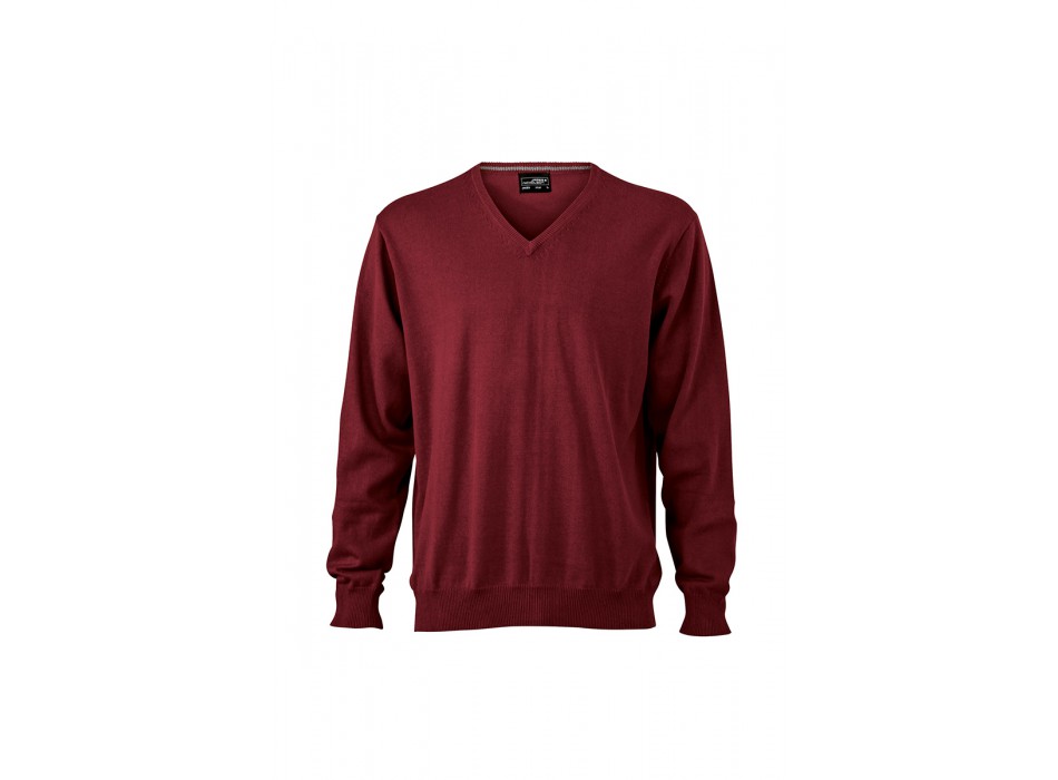 MEN V-NECK PULLOVER 100%C FullGadgets.com