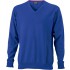 Men V-Neck Pullover 100% Cotone Personalizzabile