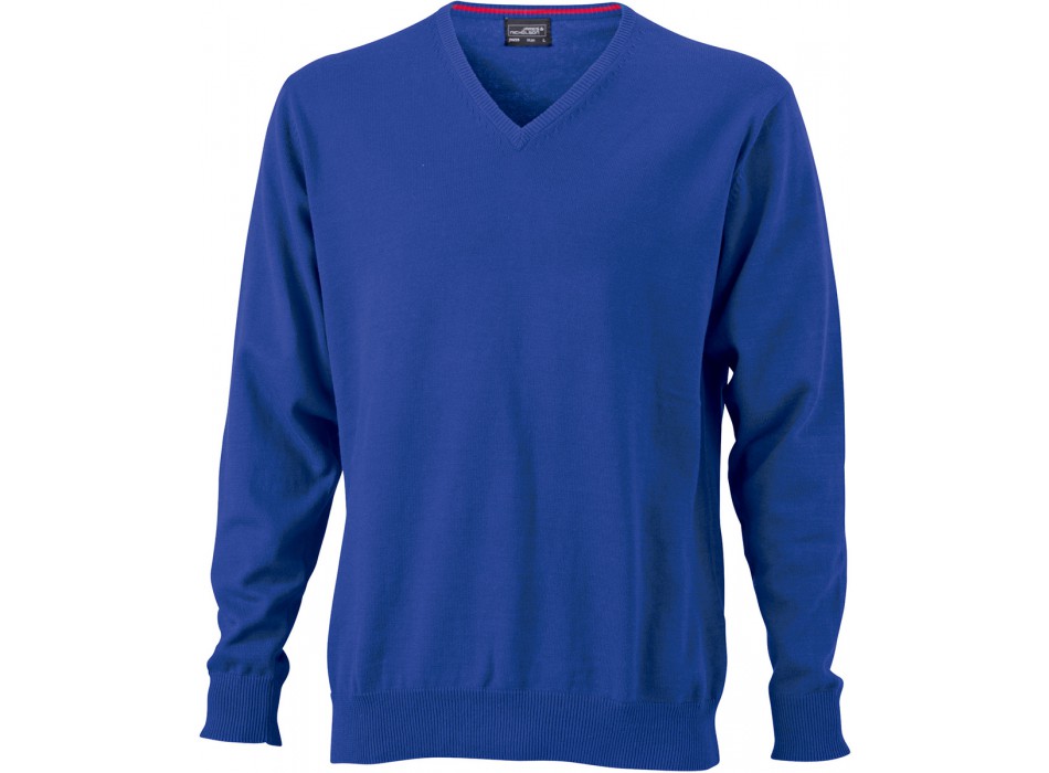 MEN V-NECK PULLOVER 100%C FullGadgets.com