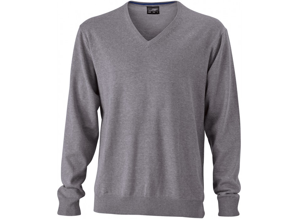 MEN V-NECK PULLOVER 100%C FullGadgets.com