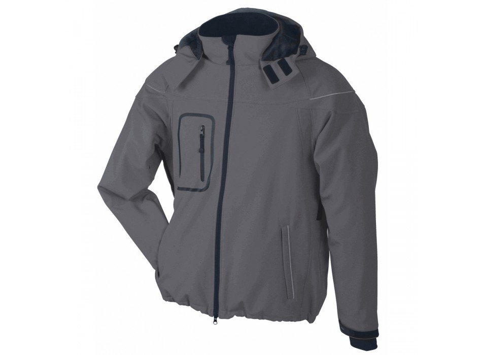 MEN WINTER SOFTSHELL 95%P 5%E FullGadgets.com