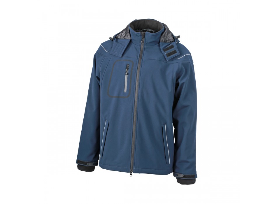 MEN WINTER SOFTSHELL 95%P 5%E FullGadgets.com