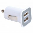 Micro caricabatterie usb da auto , con doppia porta usb FullGadgets.com