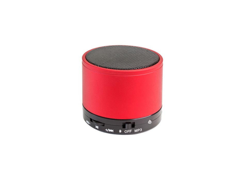 Mini altoparlante Bluetooth V 3.0 cilindrico in metallo con microfono FullGadgets.com