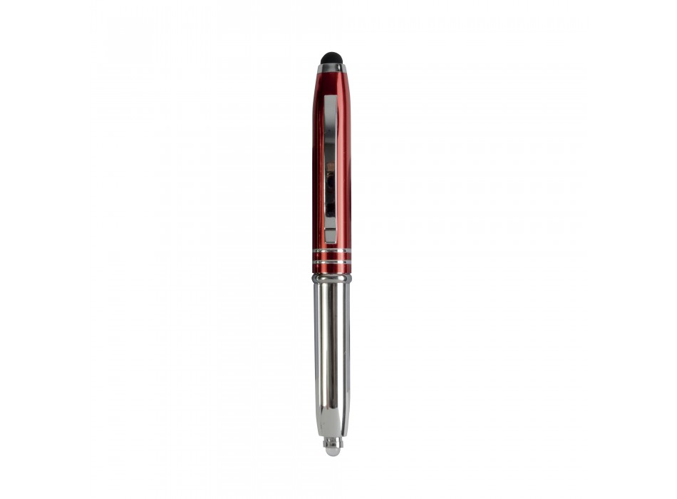 Mini-penna a sfera con luce e gommino per touch screen FullGadgets.com