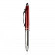 Mini-penna a sfera con luce e gommino per touch screen FullGadgets.com