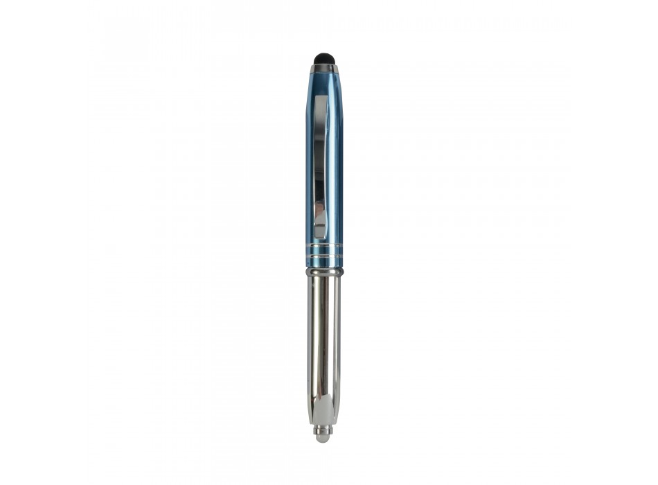 Mini-penna a sfera con luce e gommino per touch screen FullGadgets.com