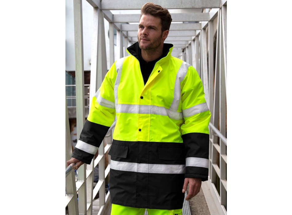 Motorway 2-Tone Safety Coat FullGadgets.com