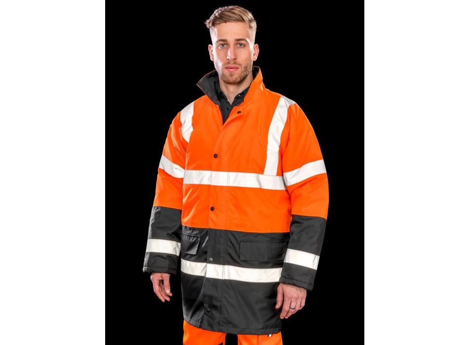 Motorway 2-Tone Safety Coat FullGadgets.com