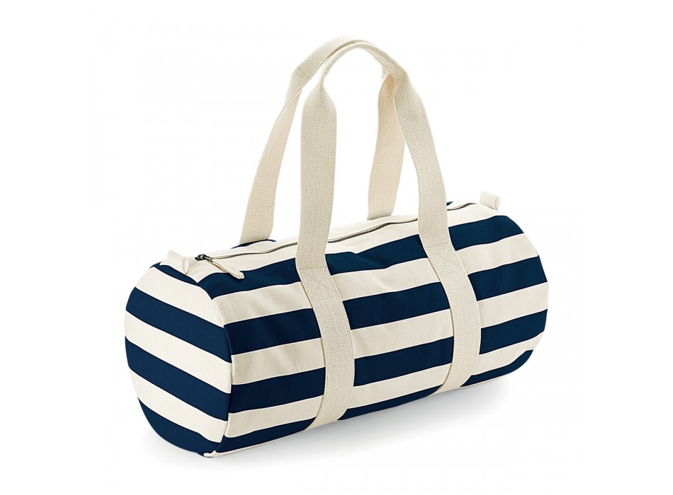 NAUTICAL BARREL BAG 100%CANVAS FullGadgets.com