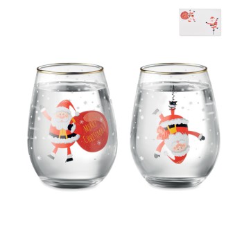 NOEL - Set di 2 bicchieri di Natale FullGadgets.com