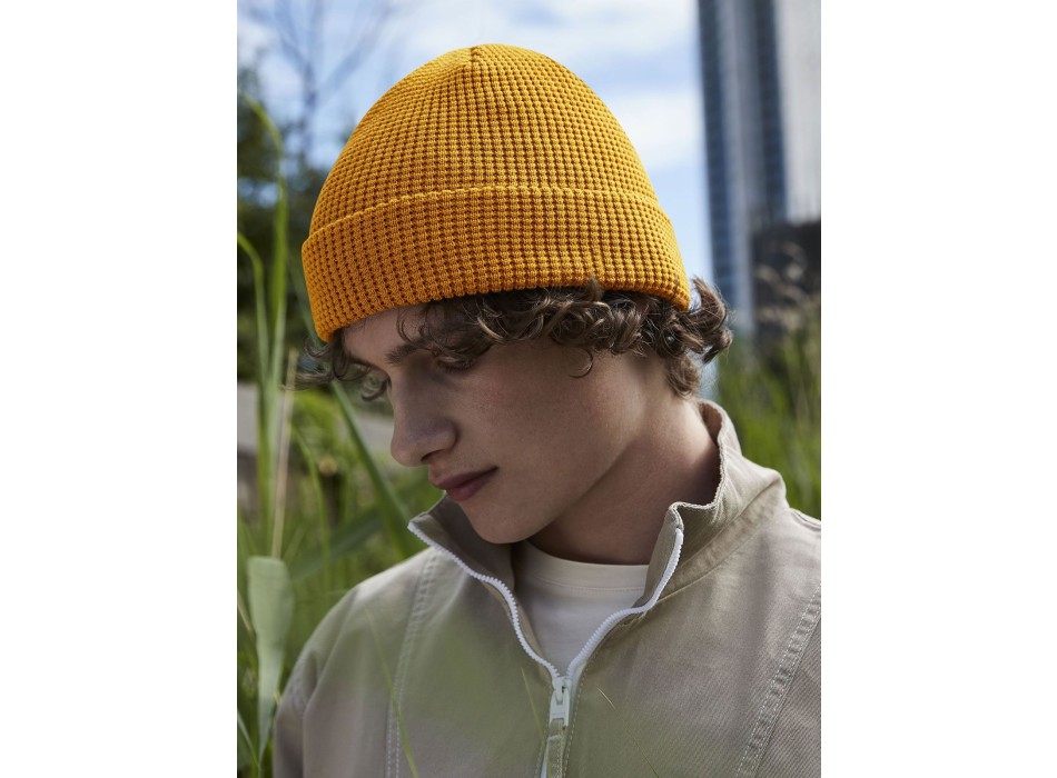 Organic Cotton Waffle Beanie FullGadgets.com