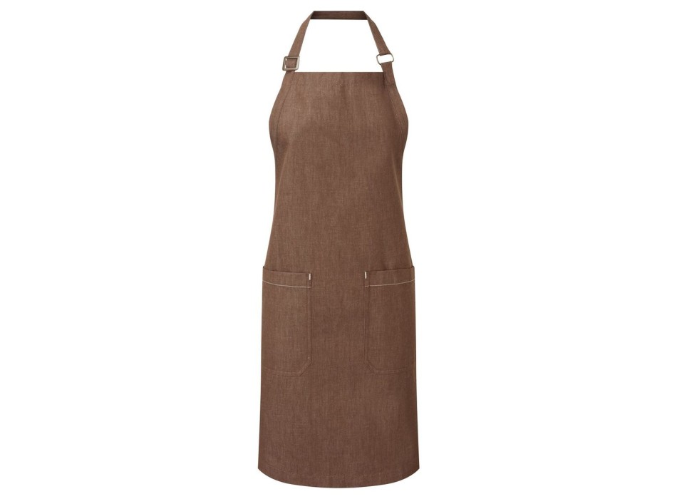 Organic Denim Fairtrade Bib Apron FullGadgets.com