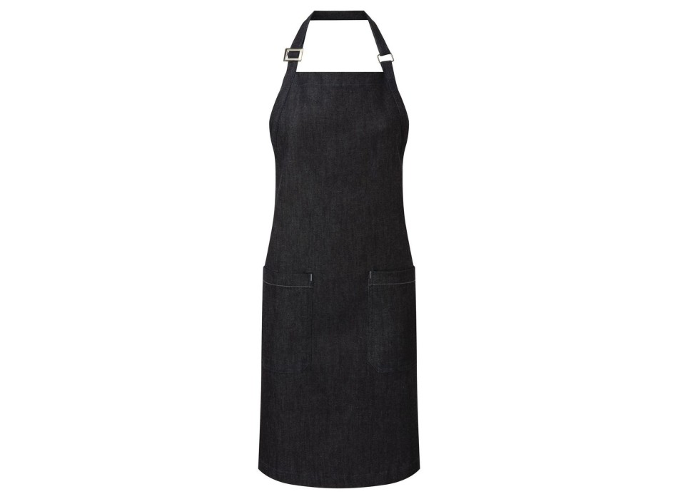 Organic Denim Fairtrade Bib Apron FullGadgets.com