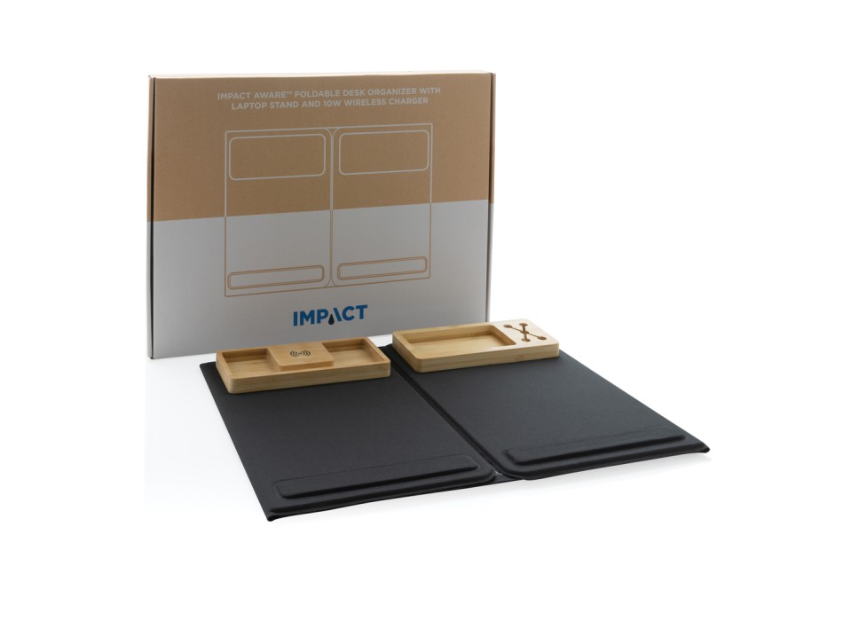 Organizer da scrivania pieghevole Impact AWARE RPET porta PC FullGadgets.com