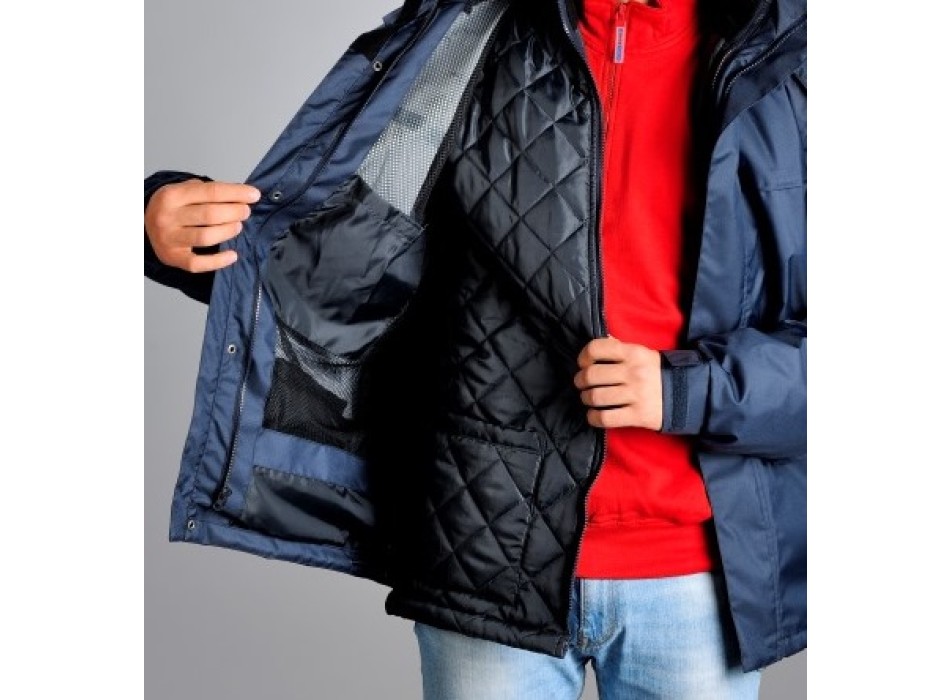 PARKA UNIFORM,TRIPLO USO BLU NAVY FullGadgets.com