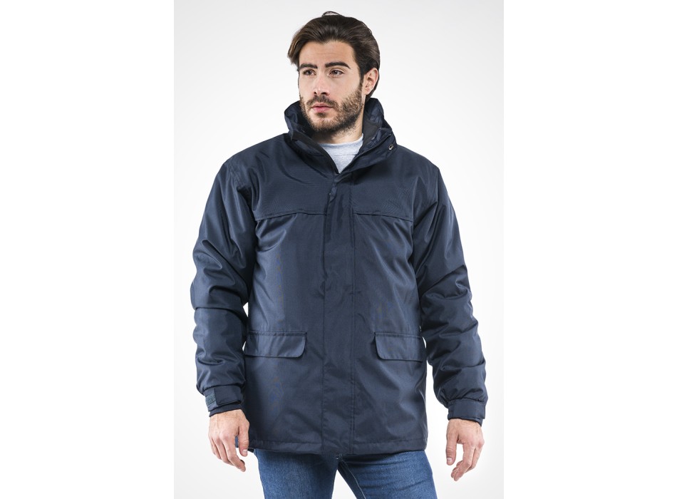 PARKA UNIFORM,TRIPLO USO BLU NAVY FullGadgets.com