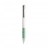 Penna Twist Personalizzabile Con Fusto Bianco In Plastica E Impugnatura Colorata In Alluminio