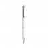 Penna Twist Personalizzabile Con Fusto Bianco In Plastica E Impugnatura Colorata In Alluminio