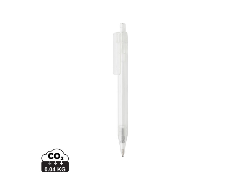 Penna X8 trasparente GRS RPET FullGadgets.com