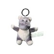 Plush rhino with keychain FullGadgets.com