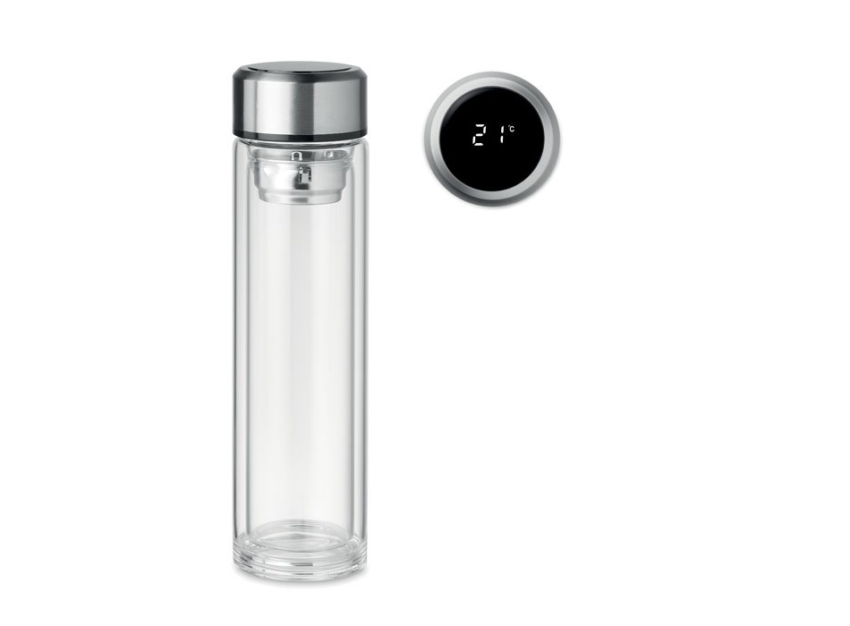 POLE GLASS - Thermos con termometro touch FullGadgets.com