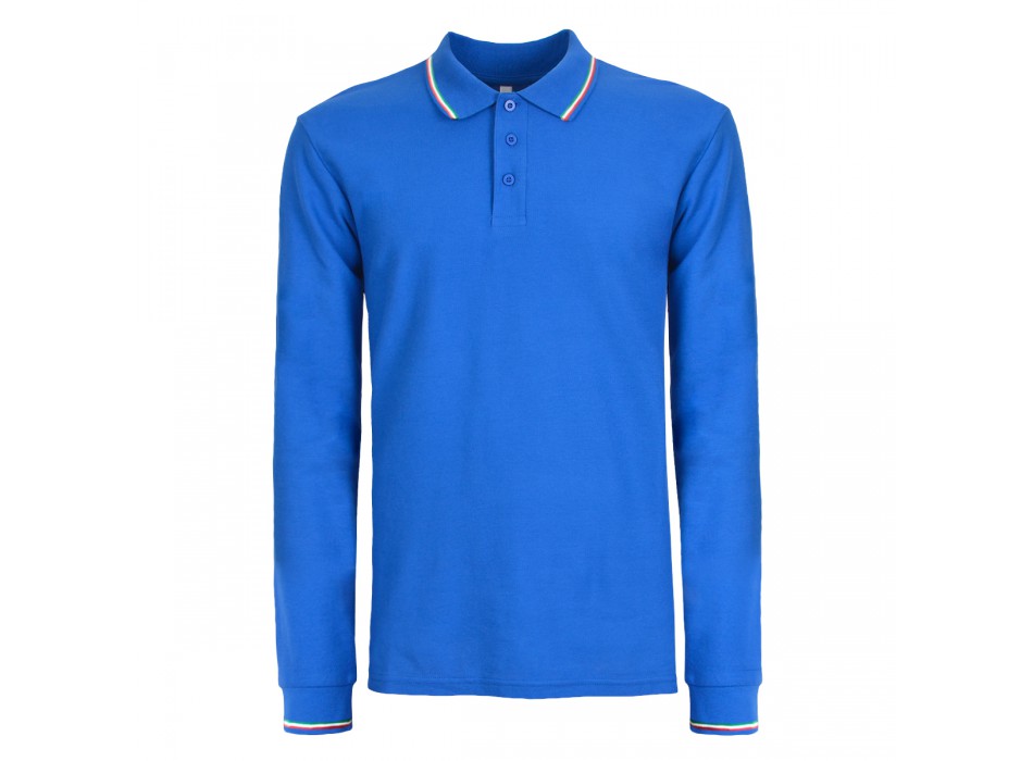 POLO ITALY 100%C PIQUE' M/L FullGadgets.com