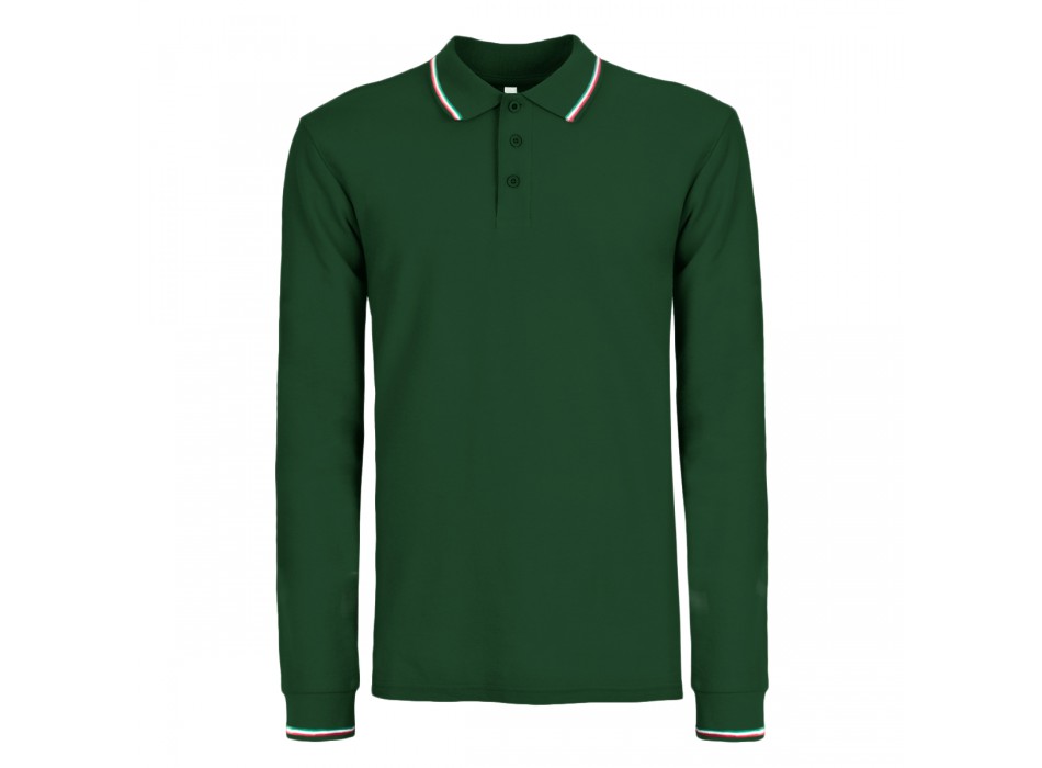 POLO ITALY 100%C PIQUE' M/L FullGadgets.com