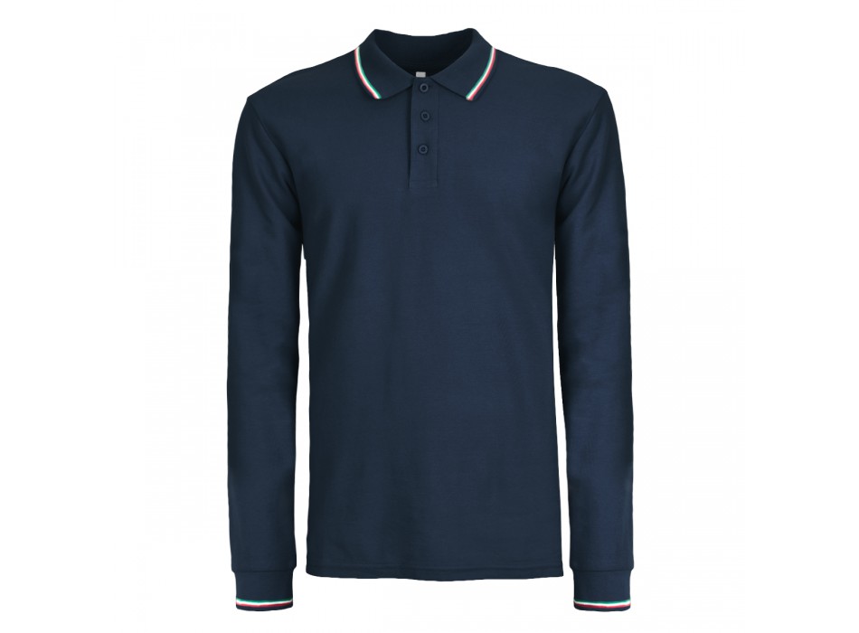 POLO ITALY 100%C PIQUE' M/L FullGadgets.com