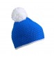 Pompon Hat with Stripe 100%P FullGadgets.com