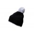 Cappello Pompon con Striscia 100% Poliestere Personalizzabile