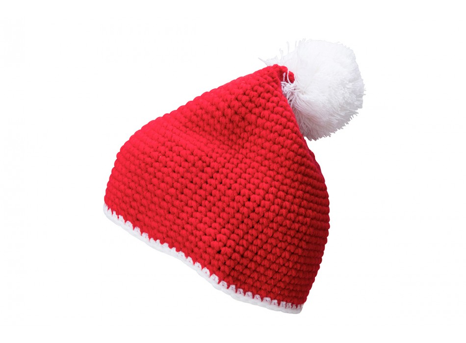 Pompon Hat with Stripe 100%P FullGadgets.com