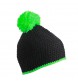 Pompon Hat with Stripe 100%P FullGadgets.com