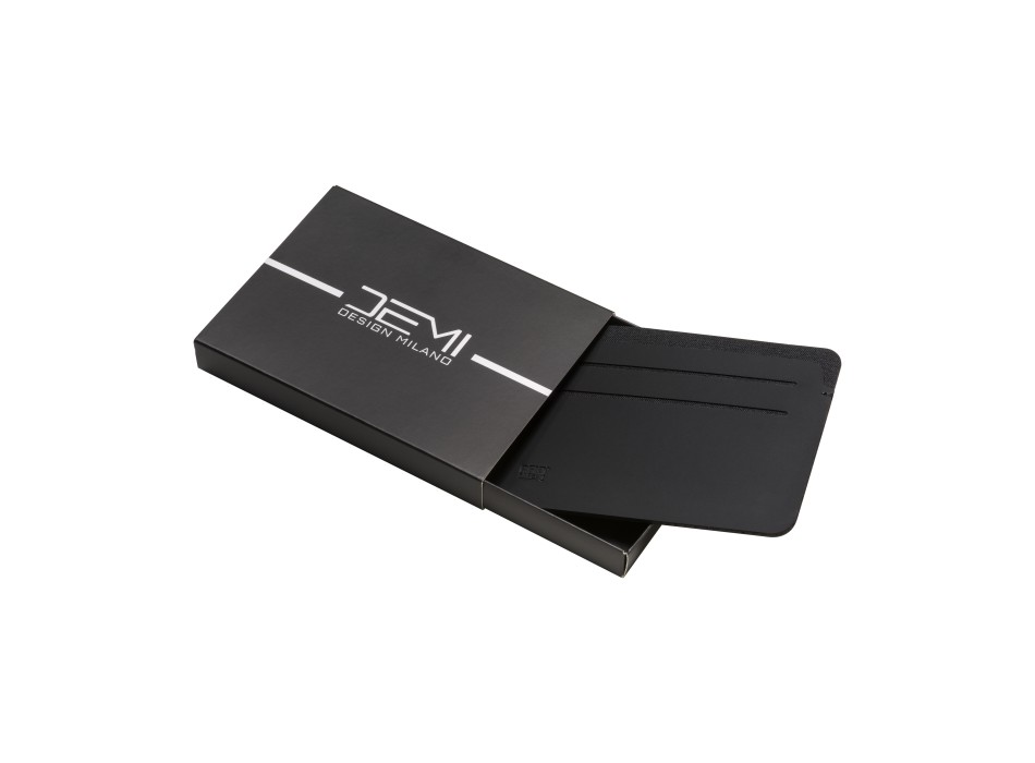 Porta carte anti RFID in soft PU. Con sei compartimenti per carte e logo RFID FullGadgets.com