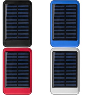 Power Bank solare in alluminio, capacità 4.000 mAh Drew FullGadgets.com