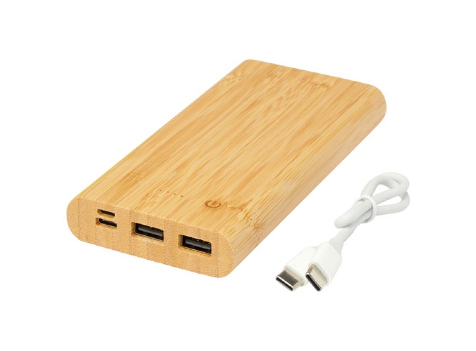 Power bank Tulda da 10,000 mAh in bambù FullGadgets.com