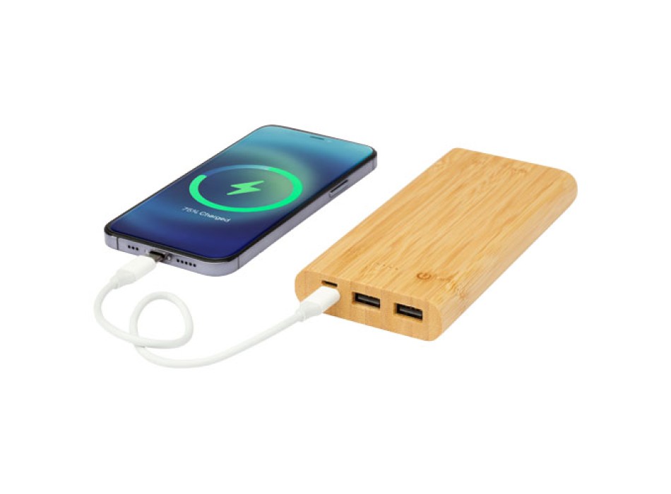 Power bank Tulda da 10,000 mAh in bambù FullGadgets.com