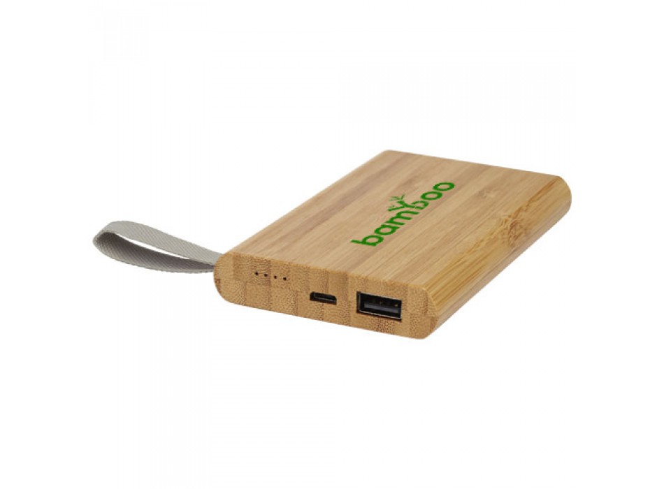 Power bank Tulda da 5000 mAh in bambù FullGadgets.com