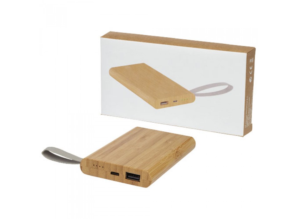 Power bank Tulda da 5000 mAh in bambù FullGadgets.com